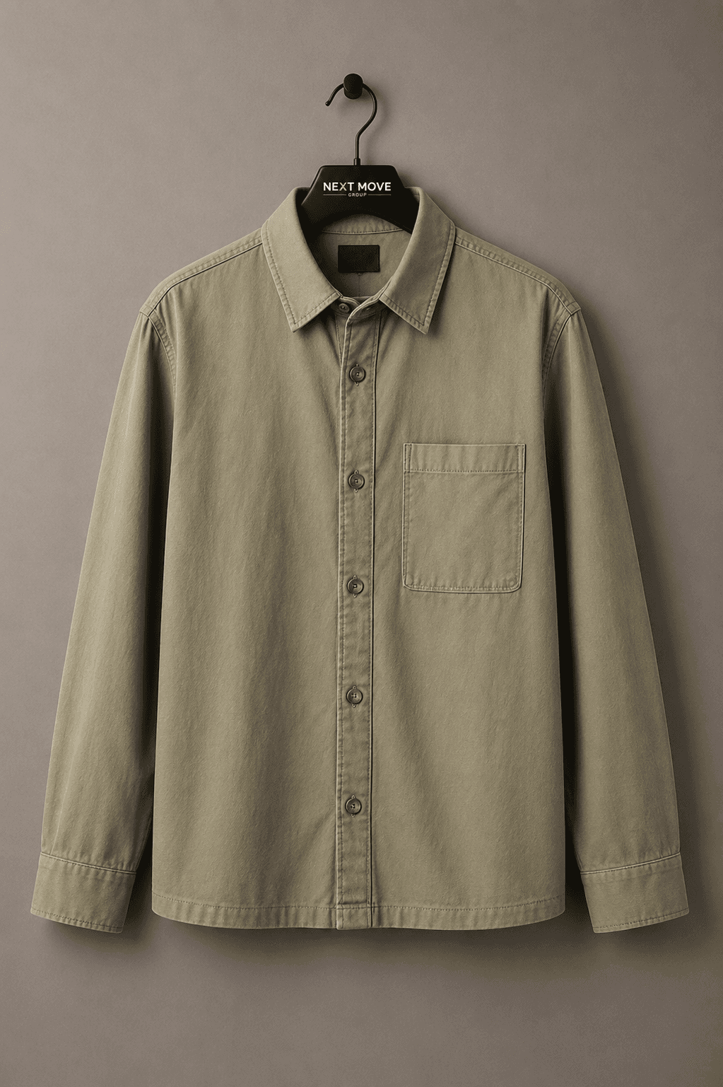 Cotton Twill Casual Shirt